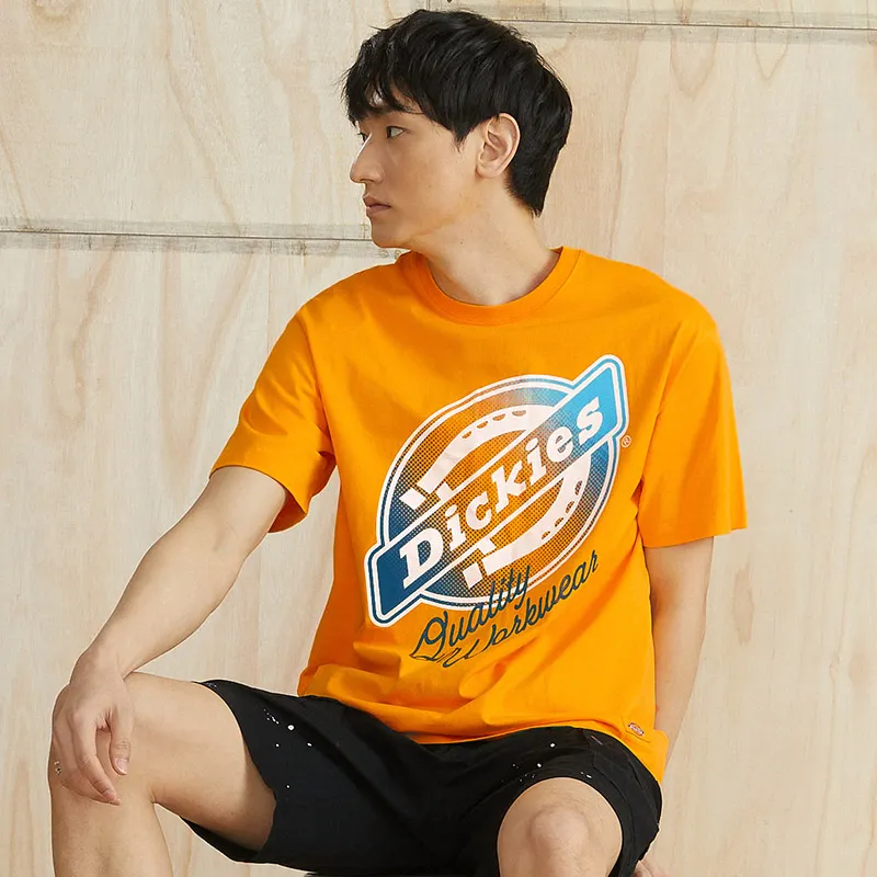 Dickies SS22 T Shirt Unisex Bright Orange-4