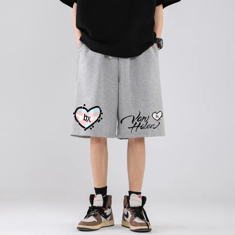 B.X Casual Shorts Unisex-12