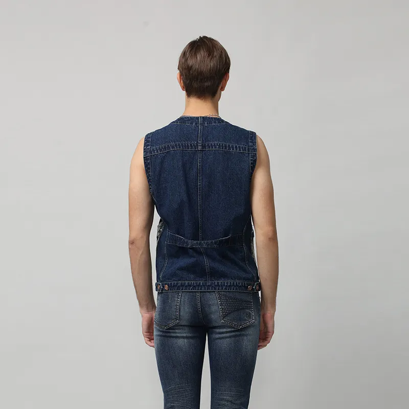 RARE Vests Men Blue-3