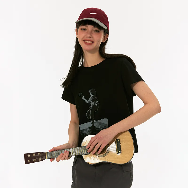 NewJnxs T Shirts Women's Black-7