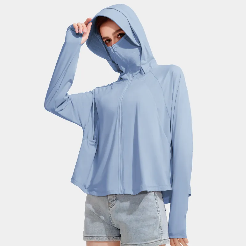 CAMEL Breathable Quick Dry Sun Protection Clothing Women's-14