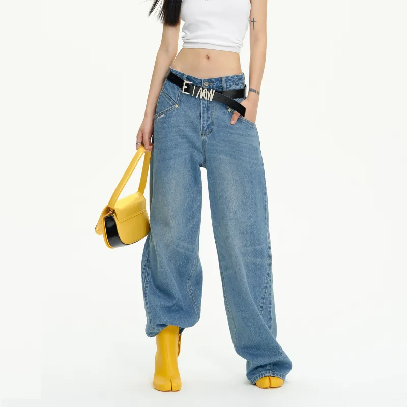 NOTAWEAR Straight Jeans Women's Auto Blue-2