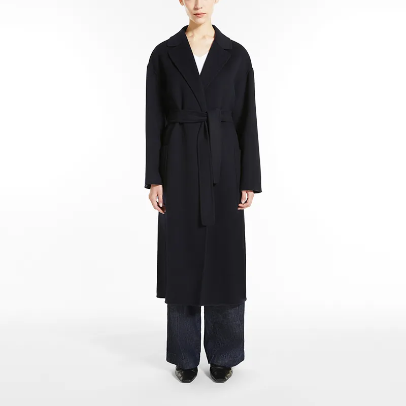 'S MAX MARA Coats Women's Dark Blue-3