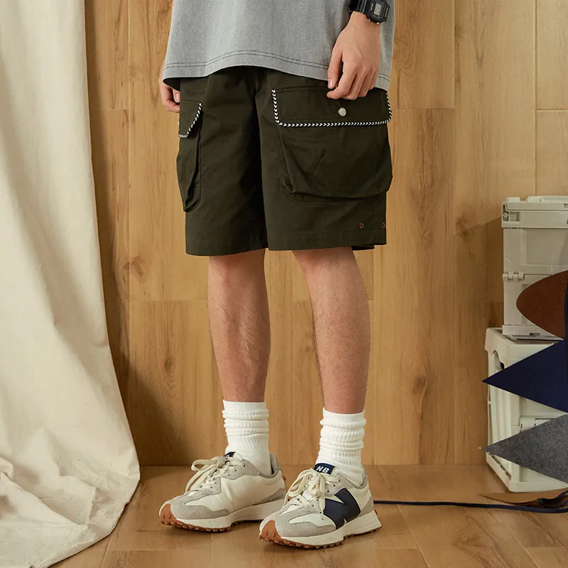 TIKIMOMOKA Loose Fit Shorts Unisex-2