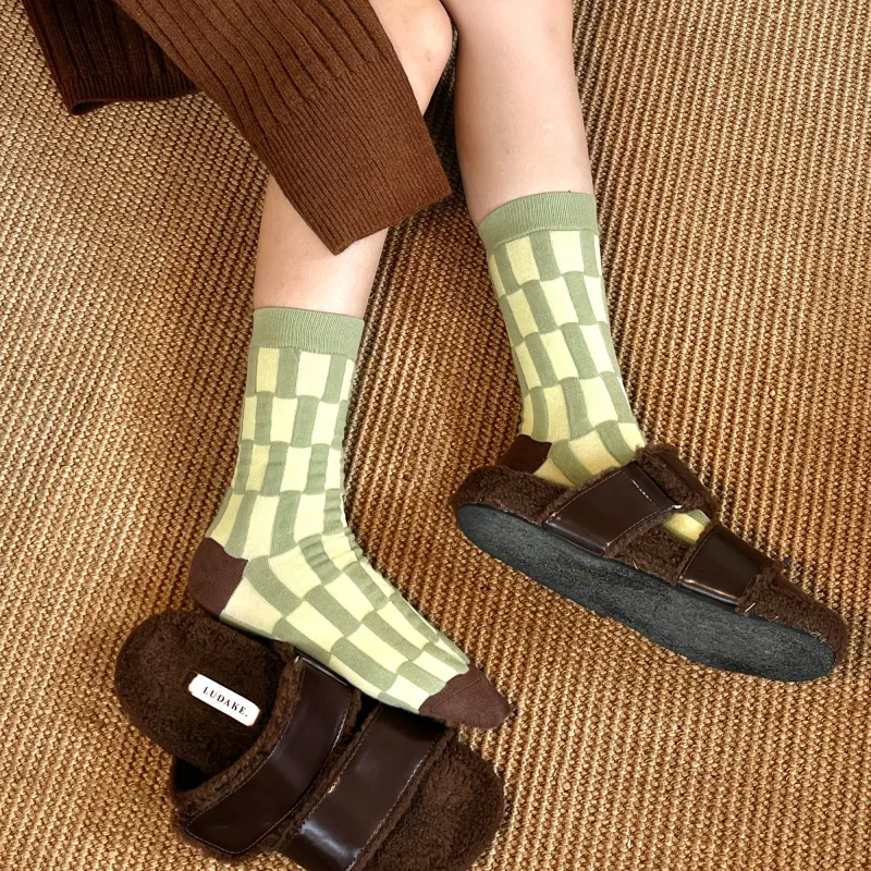 TOOCI Unisex Mid Calf Socks-1