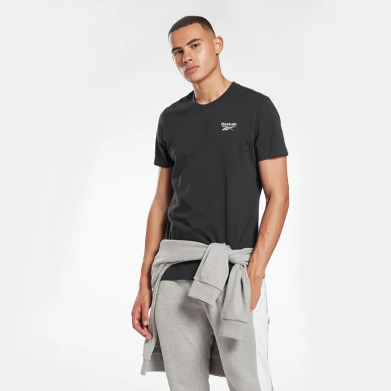 Reebok T Shirts Men Black-2
