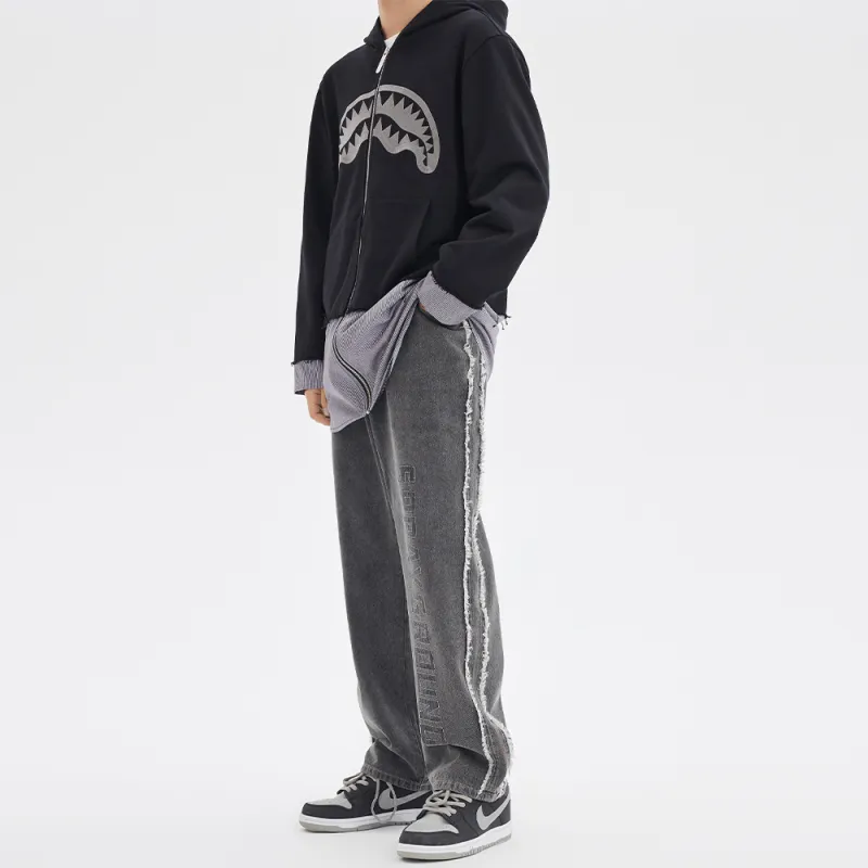 SPRAYGROUND Jeans Unisex Gray-4