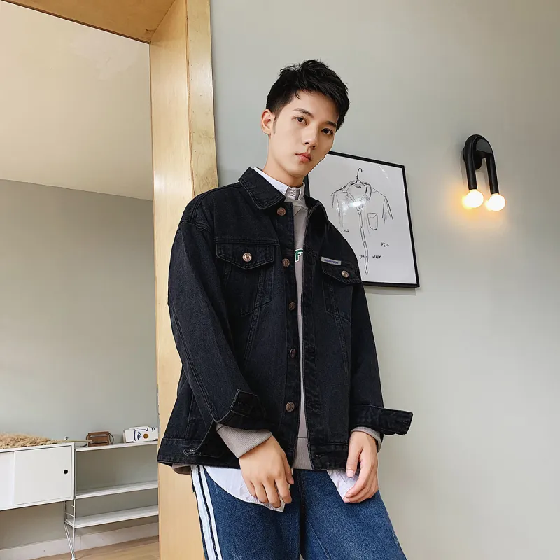 JASONWOOD Denim Jacket Thickened And Fleece Lined Unisex-8