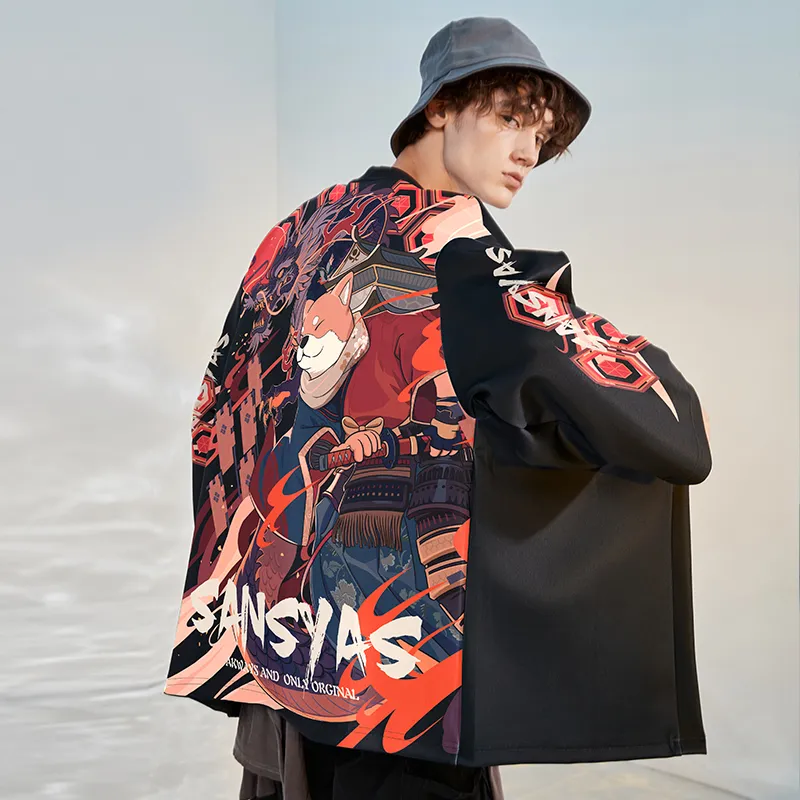 SANSYAS Jackets Unisex Black-5