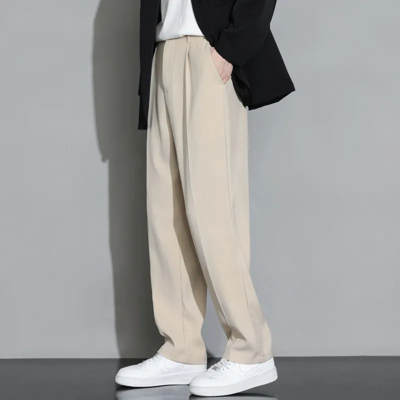 Freamve Straight Casual Pants Unisex-8