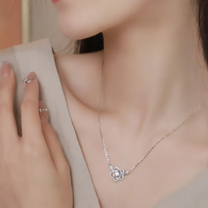 PIARA S925 Silver Necklaces Women's-4