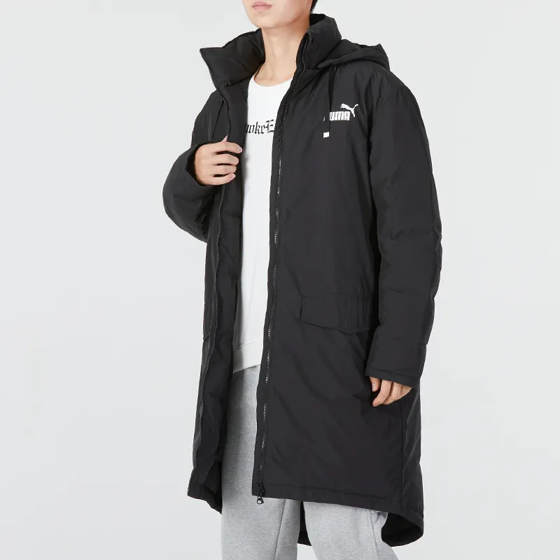 PUMA Down Jackets Men Black-4