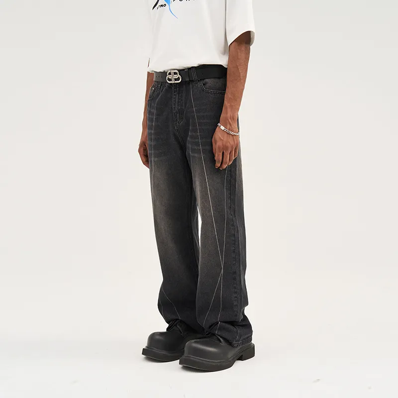 HARSH AND CRUEL Jeans Unisex-9