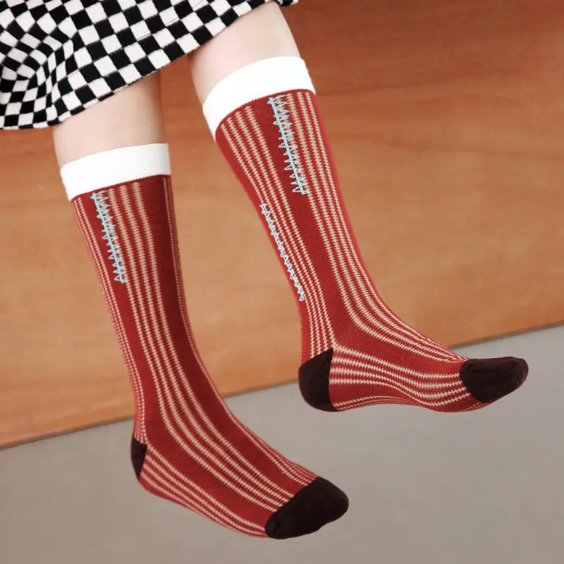 TOOCI Women's Knee high Socks-3