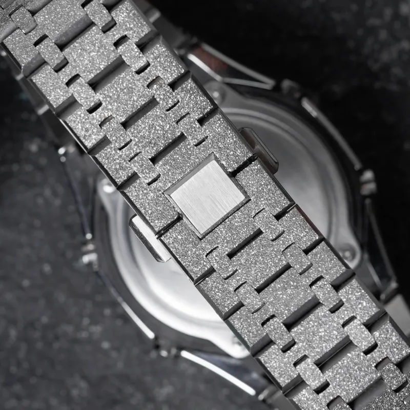 Vencrew Unisex Frost Gold Collection Watch Cases-4