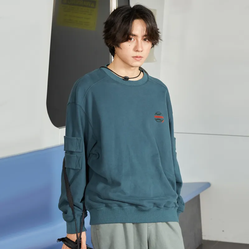 TIKIMOMOKA Japanese Tooling Couple Series Sweatshirts Unisex-2