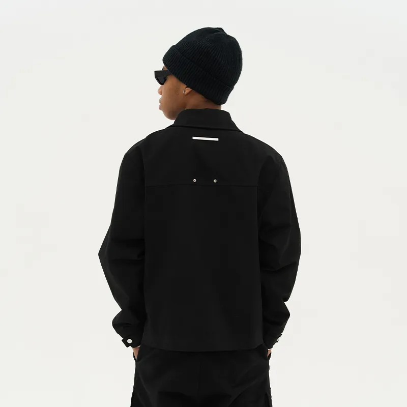 HARSH AND CRUEL Jackets Unisex Black-4