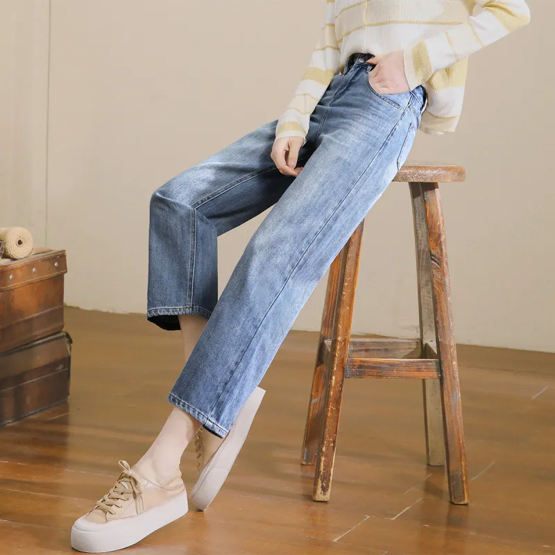 MITUAN Jeans Women's Light Blue-4
