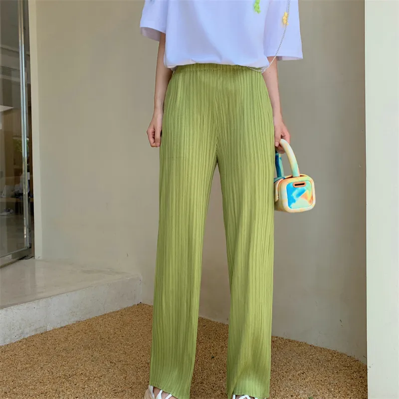 CLOUD SEASON Straight Casual Pants Women's-3