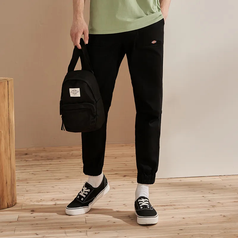 Dickies Polyester Backpack Small Size Unisex Black-5