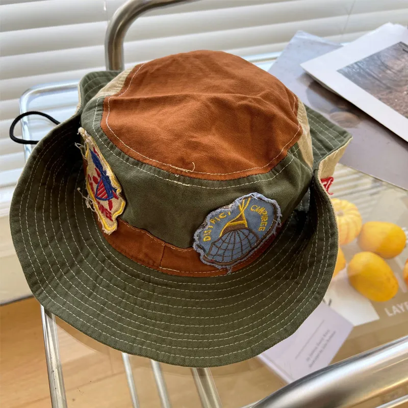 MUYKUY Polyester Bucket Hats Unisex-3