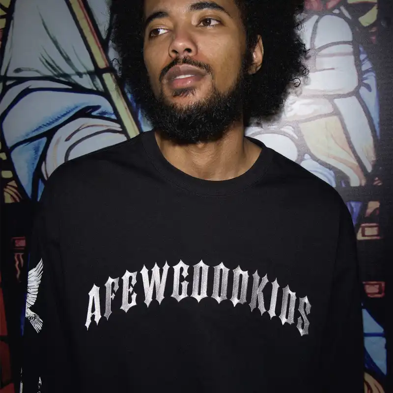 AFGK T Shirts Unisex Black-2