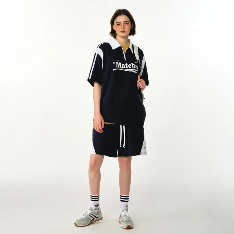 MATCHA STORY College Series Casual Shorts Unisex-7