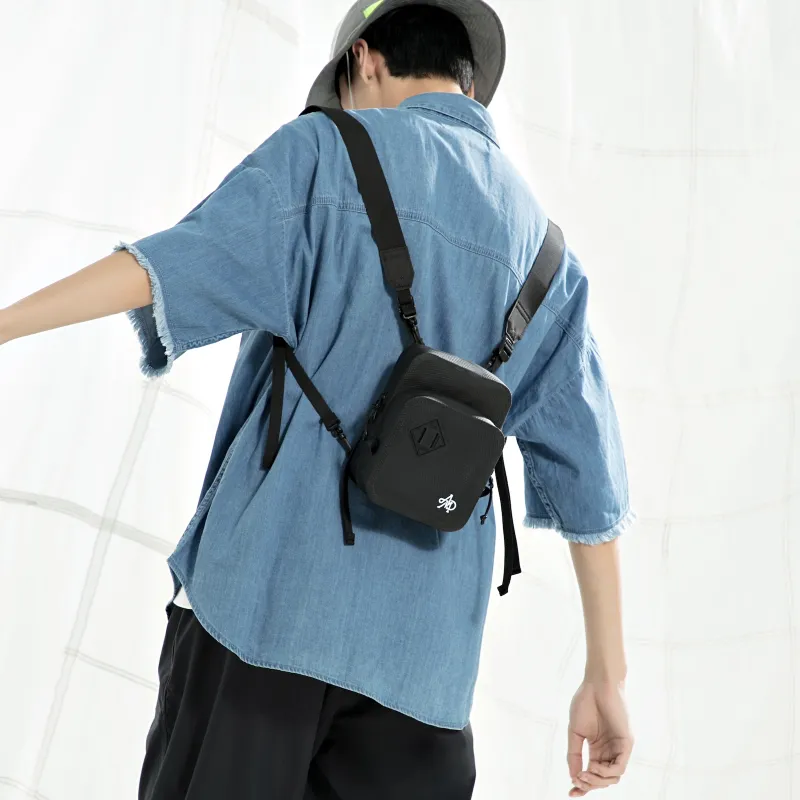 The MAD HATcher Thermoplastic Polyurethane Colorful And Transparent Backpack Shoulder Bag Unisex Black/Transparent-3