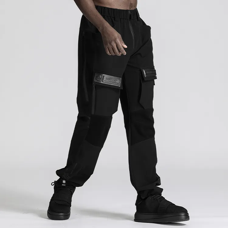 NORVINCY Western Outdoor Trendy Multicolor Cargo Pants Unisex-4