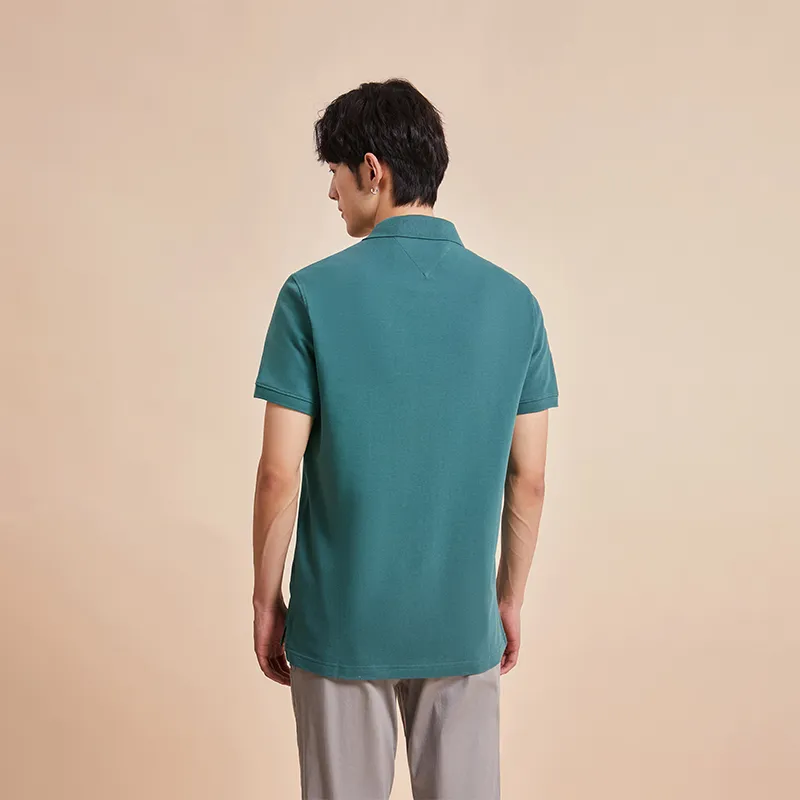 Tommy Hilfiger Polo Shirts Men Blue Green MB6-3