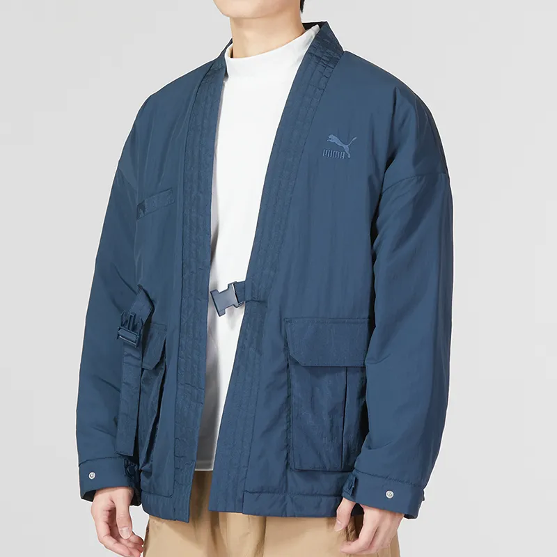 PUMA CNY Puffer Jacket Men's Blue-4