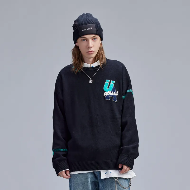 Guuka Sweaters Men Black-6