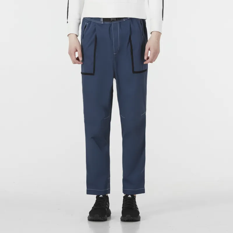 Adidas Knitted Sweatpants Men Blue-2