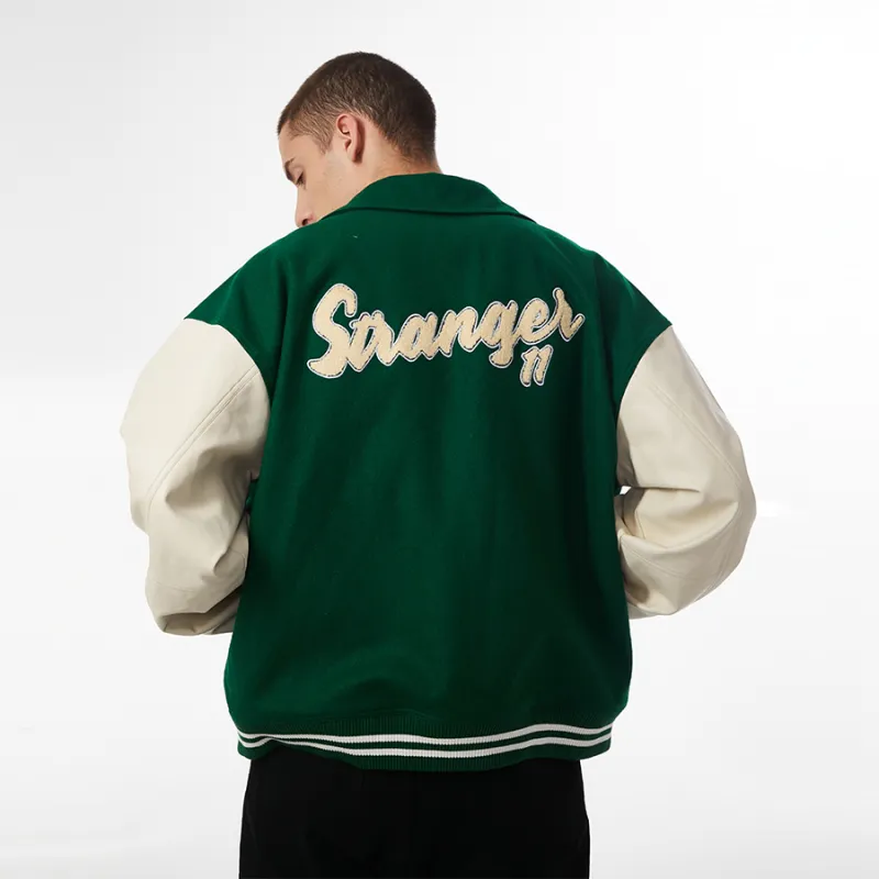 11ESTRANGER Baseball Jacket Unisex-8
