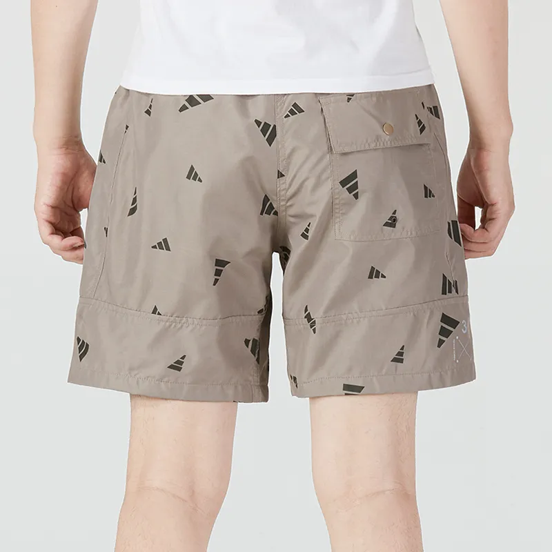 Adidas Casual Shorts Men Khaki-3