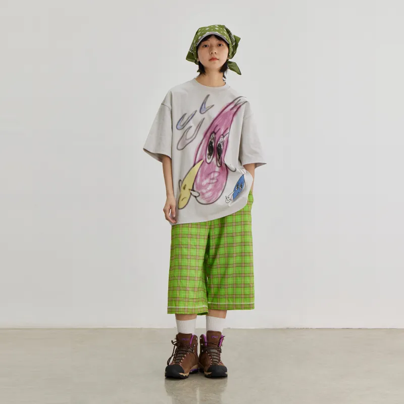 Crying Center Casual Shorts Unisex-12