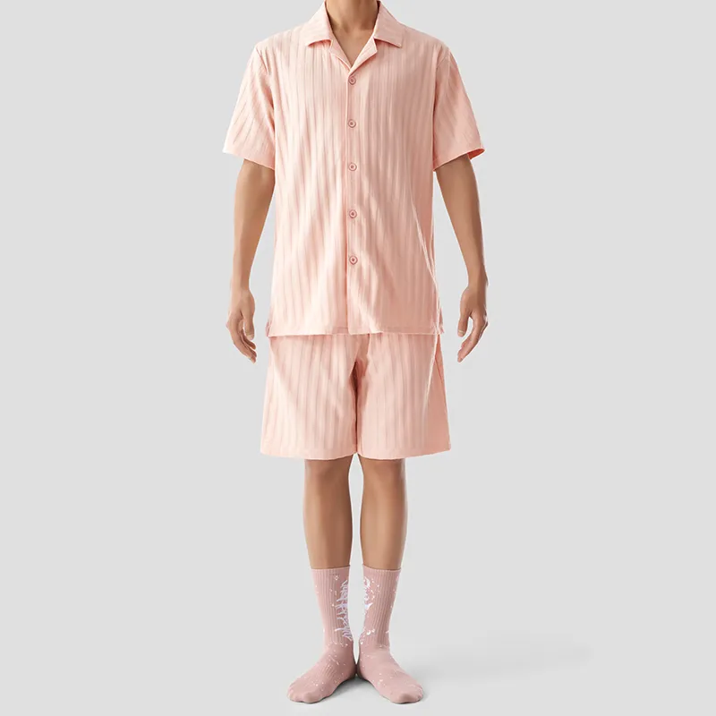 Mast Point Pajama Set Spring And Summer Men's-6