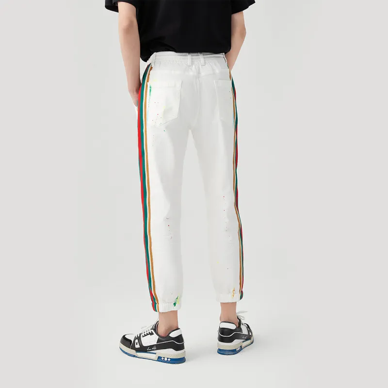 23R+ Jogger Thin Jeans Men's White-7