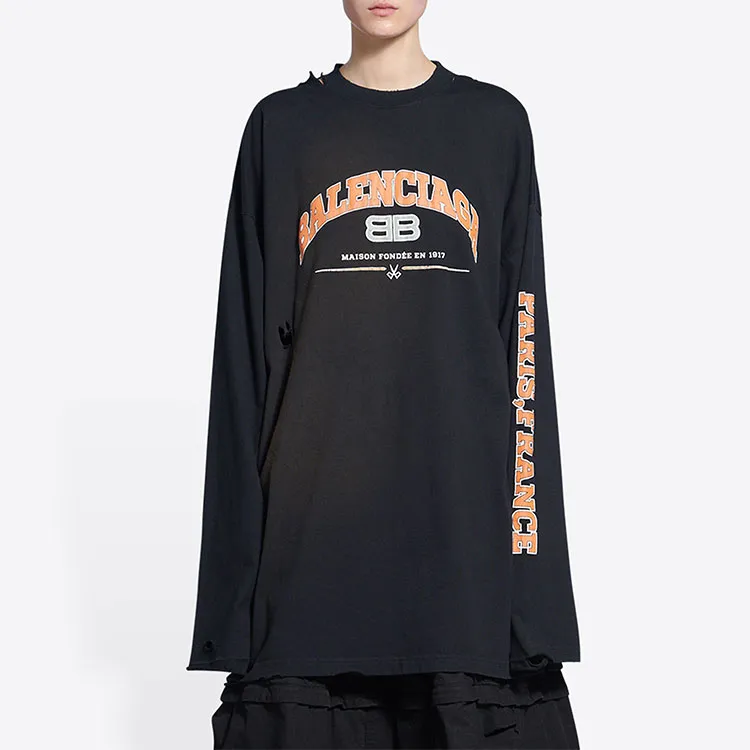 Balenciaga 2000s Maison Balenciaga Cotton T shirt-2