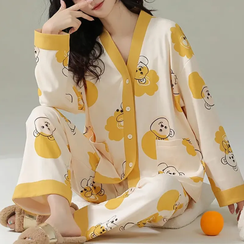 Xiang Ning Pai Women's Pajama Sets-4