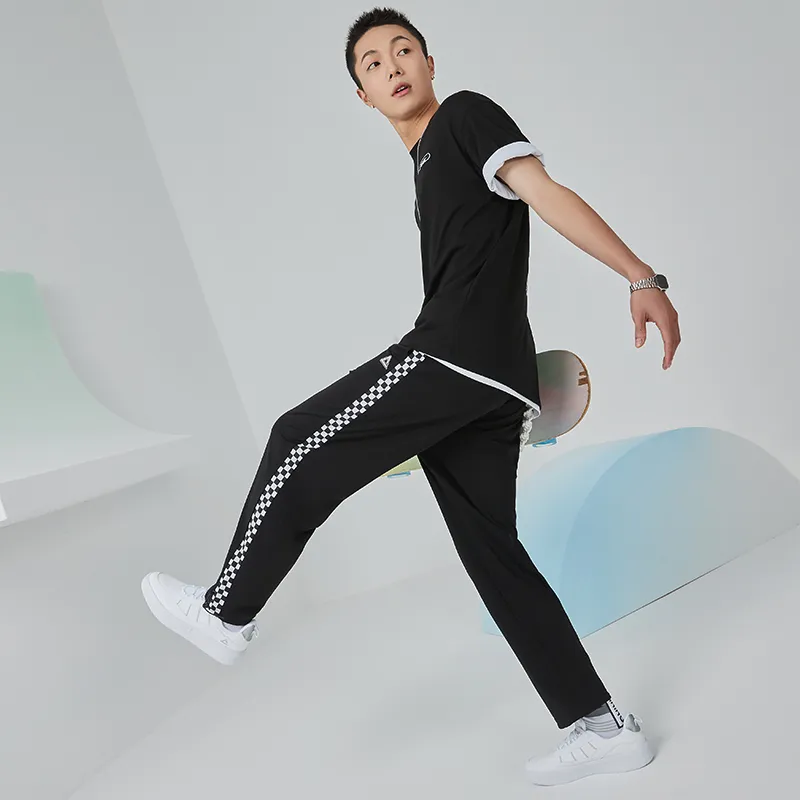 PEAK Straight Sweatpants Men's Black-5