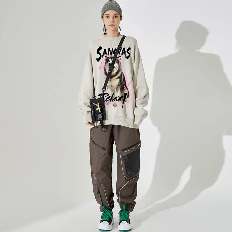 SANSYAS Sweaters Unisex-8