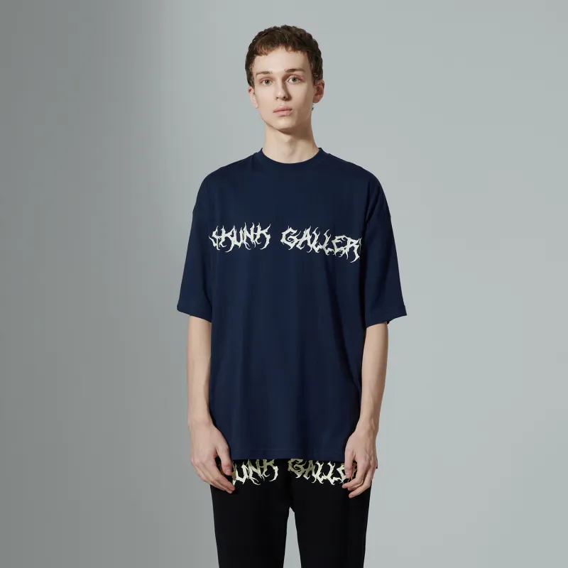 SKUNK GALLERY T Shirt Unisex Blue-4