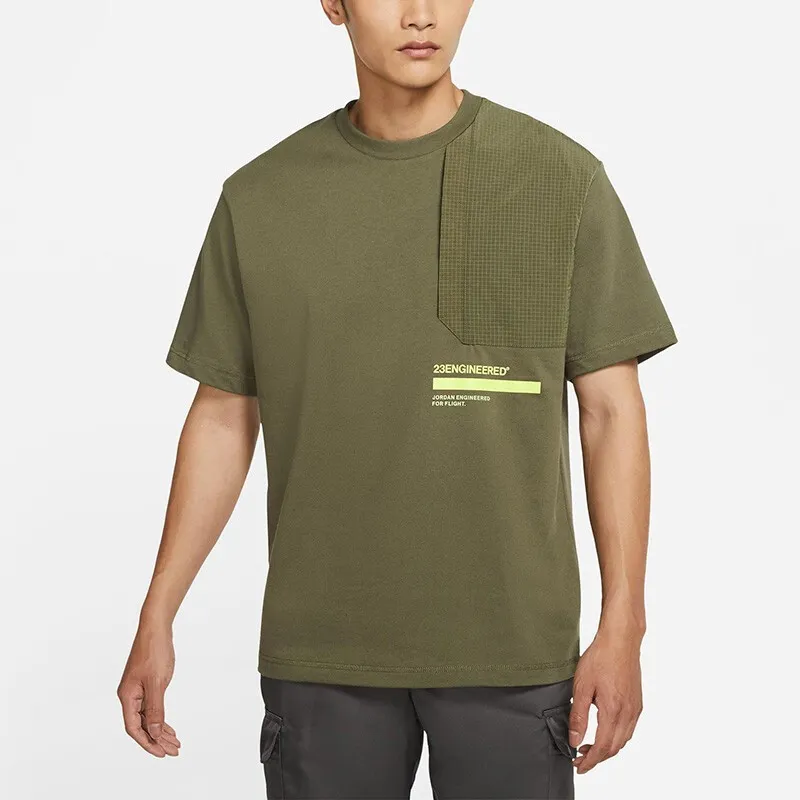 Jordan T Shirt Men's Army Green-2