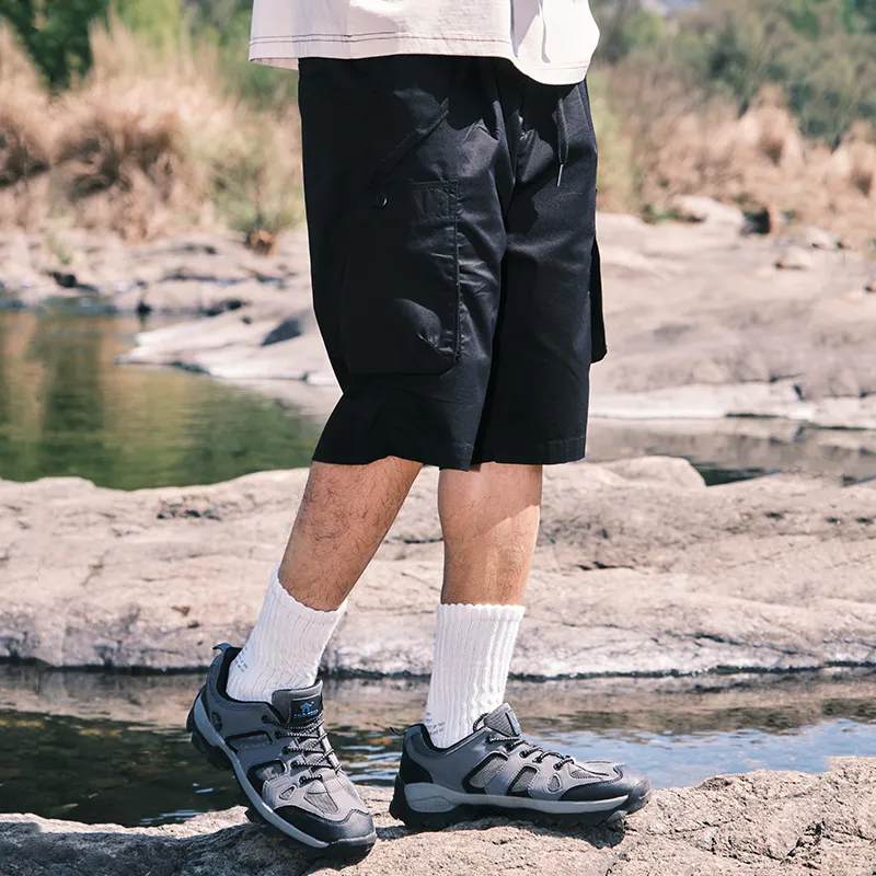 AMBER LIGHT AMBER LIGHT Mountain Outdoor Casual Shorts Unisex-13