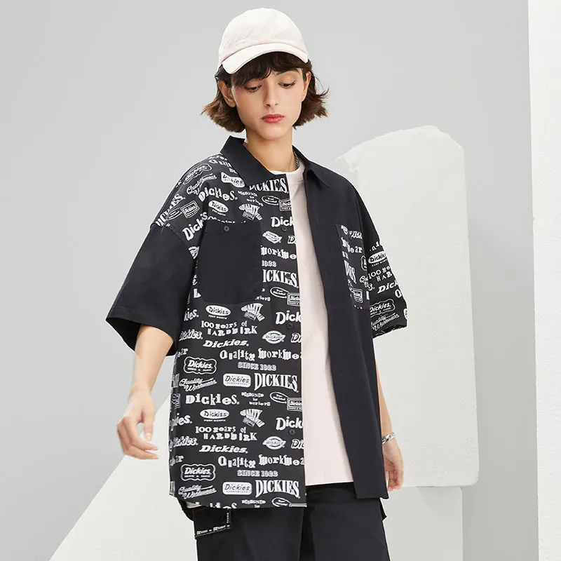 Dickies Shirts Unisex Black-5