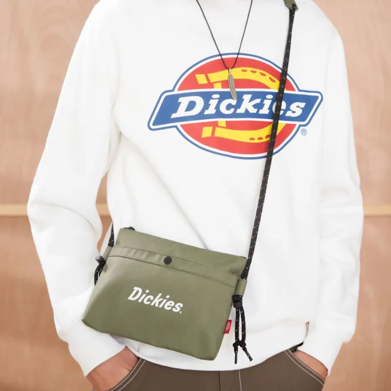 Dickies Polyester Crossbody Bag Unisex Army Green-2