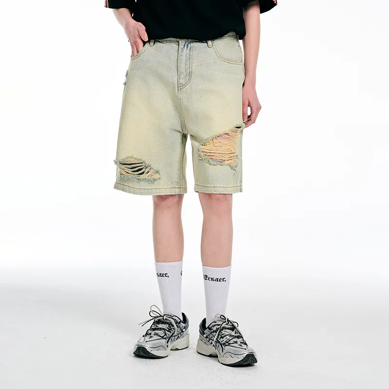 ER Denim Shorts Unisex-3