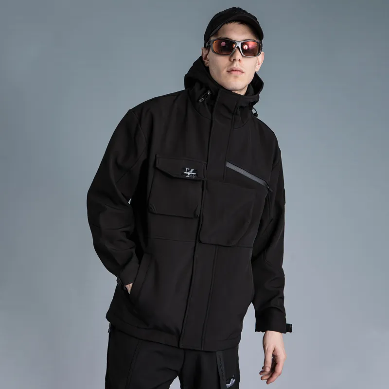 ENSHADOWER Windbreaker Jackets Unisex Black-3