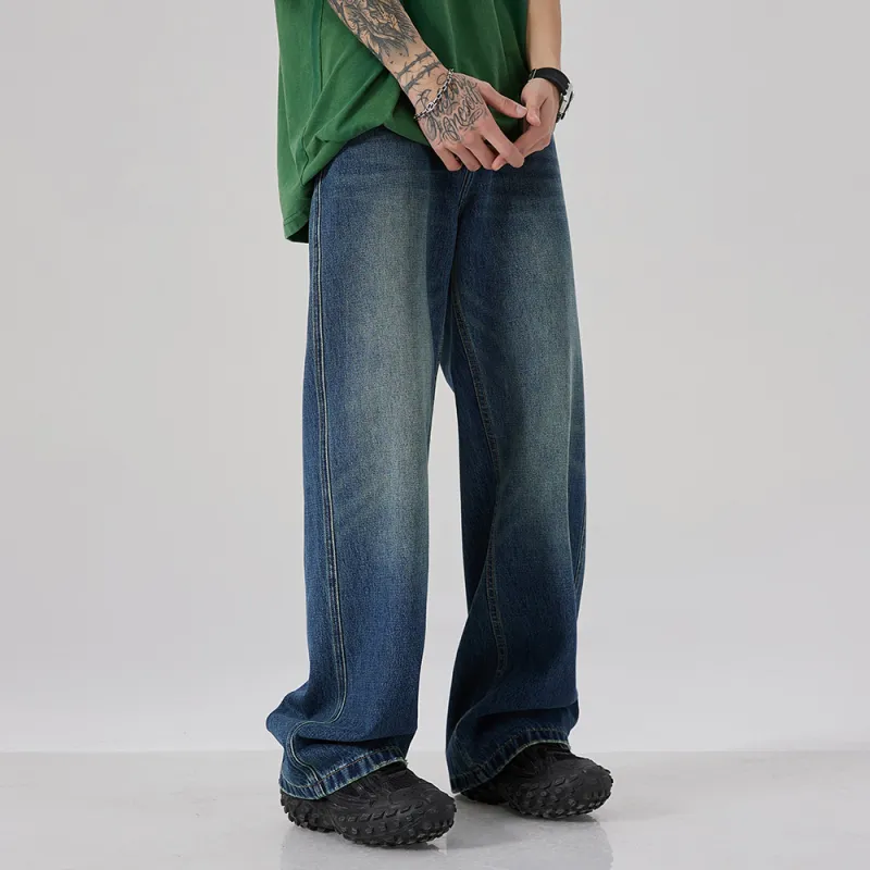 JASONWOOD Cowboy On The Run Jeans Unisex Vintage Blue-7
